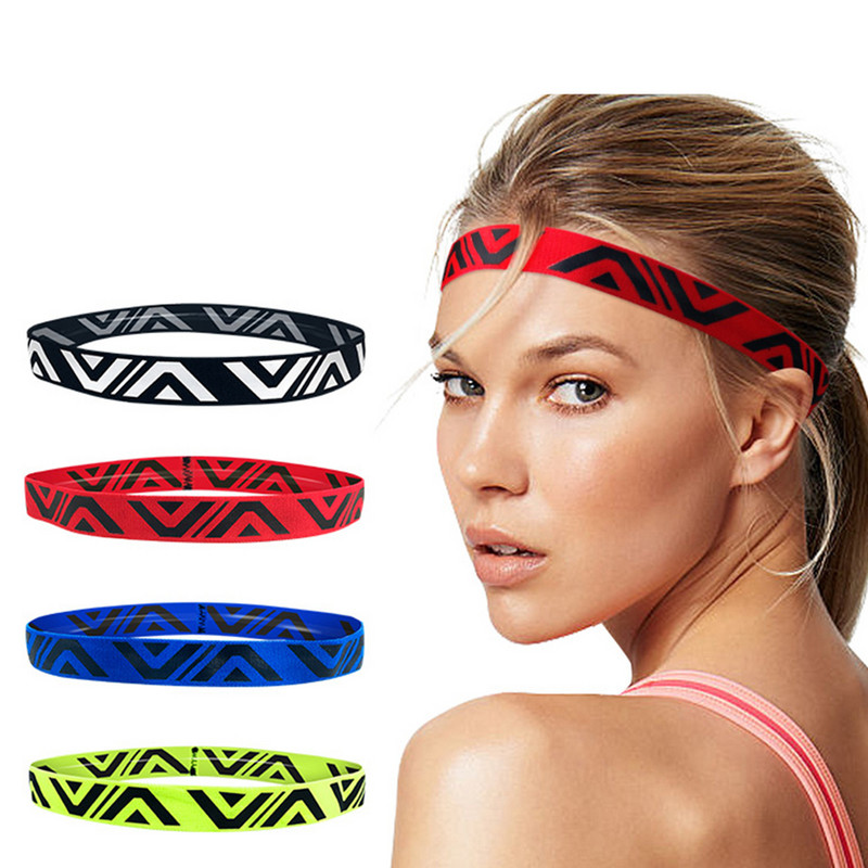 Banda anti-alunecare Bărbați Femei Bandă pentru transpirație Sport Fitness Bandă Tenis Badminton Baschet Bentite pentru alergare Bandă pentru transpirație pentru păr