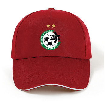 Israel FC MH HOOk&LOOP бейзболна шапка Cool Casual Adjustable Dad Cap Men Women Women Outdoor Snapback Running Hats