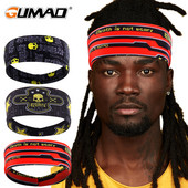 Γοτθικό κρανίο κεφαλόδεσμος Scary Sweatband Sweat Bandage Sport Head Hair Band Προπόνηση Τένις Γυμναστήριο Τζόκινγκ Μπάσκετ Γυναίκες Άντρες