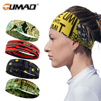 Γοτθικό κρανίο κεφαλόδεσμος Scary Sweatband Sweat Bandage Sport Head Hair Band Προπόνηση Τένις Γυμναστήριο Τζόκινγκ Μπάσκετ Γυναίκες Άντρες