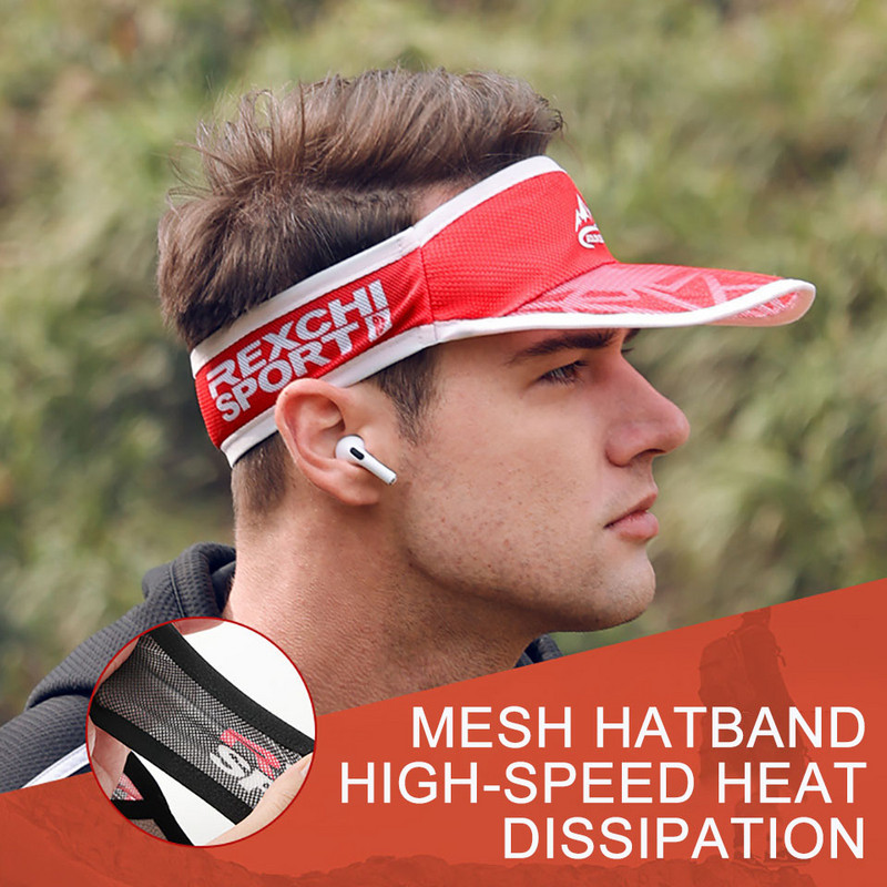 Välispordi Unisex tühi silindrimüts Päikesevari Jooksmine Jalgrattasõit Mägironimismüts Kiiresti kuivav hingav rattapeakate