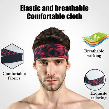 Sports Headband Stretch Elastic ανδρικό λουράκι για τρέξιμο για άντρες, αθλητικό λουράκι γυμναστικής