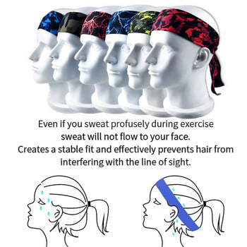 Sports Headband Stretch Elastic ανδρικό λουράκι για τρέξιμο για άντρες, αθλητικό λουράκι γυμναστικής