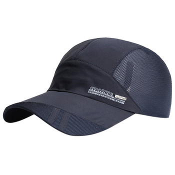 03KA Quick Dry Baseball Ρυθμιζόμενο Διχτυωτό Καπέλο Εξωτερικού Χώρου Ελαφρύ καπέλο τένις για τρέξιμο Sports Sports Running Baseball