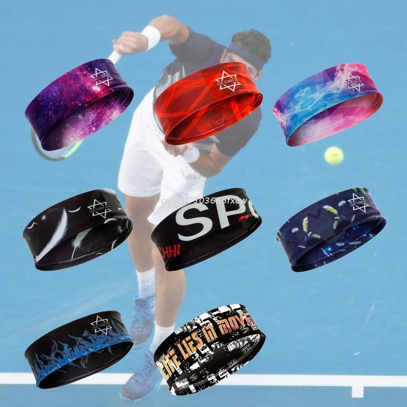 Izzadságelnyelő jóga fejpánt futás kültéri fitnesz fejfedő hajpánt sport fejpántok légáteresztő hajpánt fitneszhez