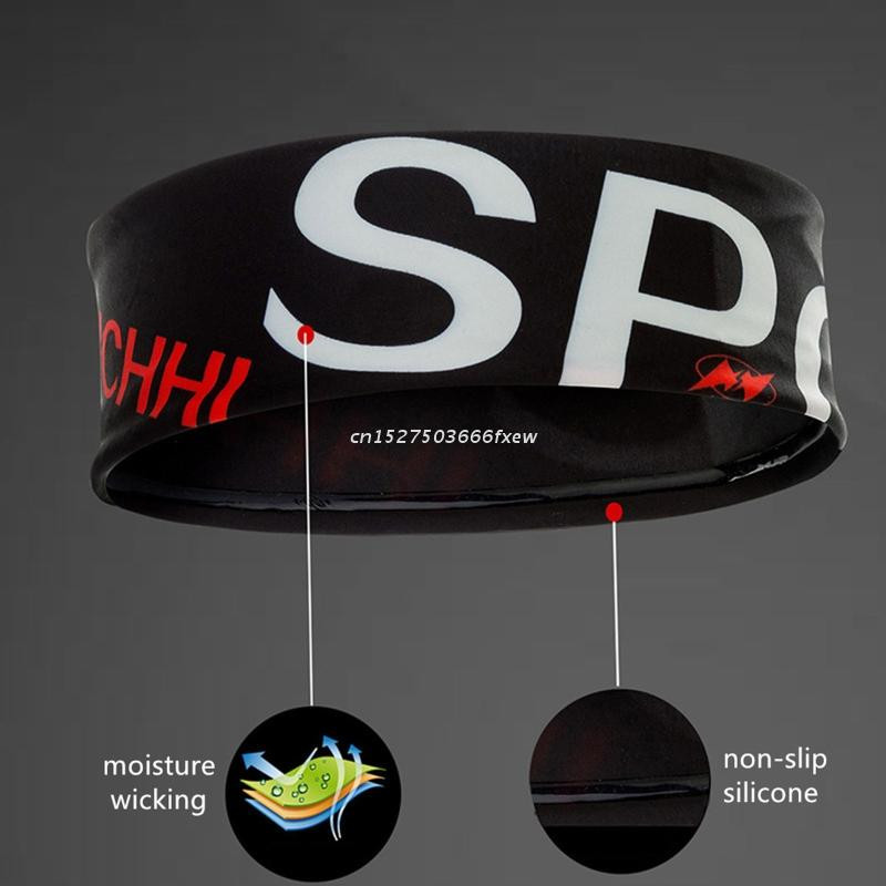 Izzadságelnyelő jóga fejpánt futás kültéri fitnesz fejfedő hajpánt sport fejpántok légáteresztő hajpánt fitneszhez