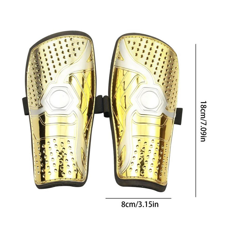 1 pereche de apărători de fotbal pentru adulți Protector pentru picioare Tibie pentru fotbal, din plastic, pentru sport în aer liber, echipament de protecție pentru picioare, Tibie respirabilă