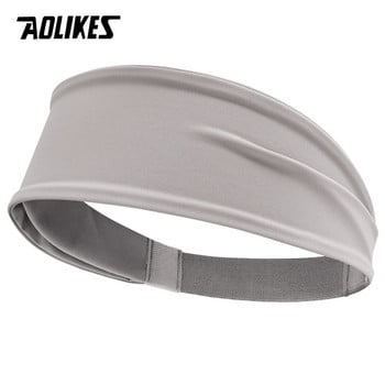 AOLIKES Tennis Headband Sweatband Απορροφητικό Ελαστικό Τρέξιμο Fitness Ποδηλασία Jog Yoga Gym Workout Hair Head Band