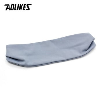 AOLIKES Tennis Headband Sweatband Απορροφητικό Ελαστικό Τρέξιμο Fitness Ποδηλασία Jog Yoga Gym Workout Hair Head Band