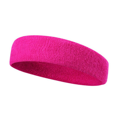 Kokvilnas sporta galvas saite, elastīga sviedru lente sievietēm vīriešiem basketbols sporta zāle fitnesa sviedru lente volejbolam tenisam skriešanai