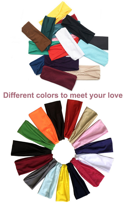 2021. Najnovije unisex jednobojne trake za kosu, elastične trake za muškarce, žene, rastezljive trake za kosu za fitness na otvorenom, trake za kosu