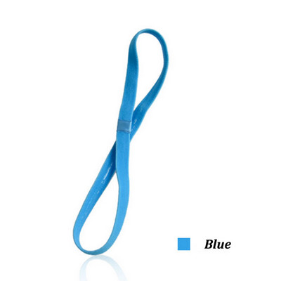 Elastīga Jogas Matu Lenta Galvas Lente Plāna Sporta Fitness Elastīga Neslīdoša Sviedrus absorbējoša galvas saite Sporta zāle Skriešana