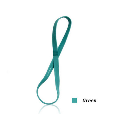 Elastīga Jogas Matu Lenta Galvas Lente Plāna Sporta Fitness Elastīga Neslīdoša Sviedrus absorbējoša galvas saite Sporta zāle Skriešana