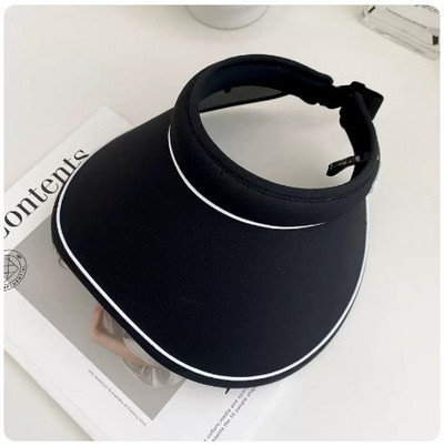 Täiskasvanute suvemüts naistele UV-vastane laia äärega visiirmüts Kerge kaasaskantav reisimütsid Ranna päikesekaitsemütsid Sport pesapallimüts