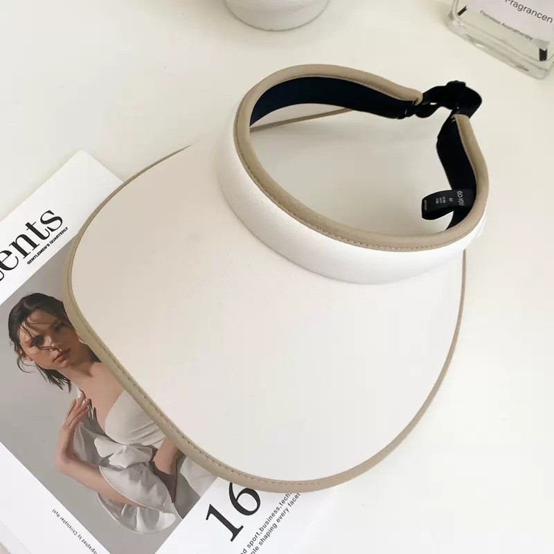 Täiskasvanute suvemüts naistele UV-vastane laia äärega visiirmüts Kerge kaasaskantav reisimütsid Ranna päikesekaitsemütsid Sport pesapallimüts