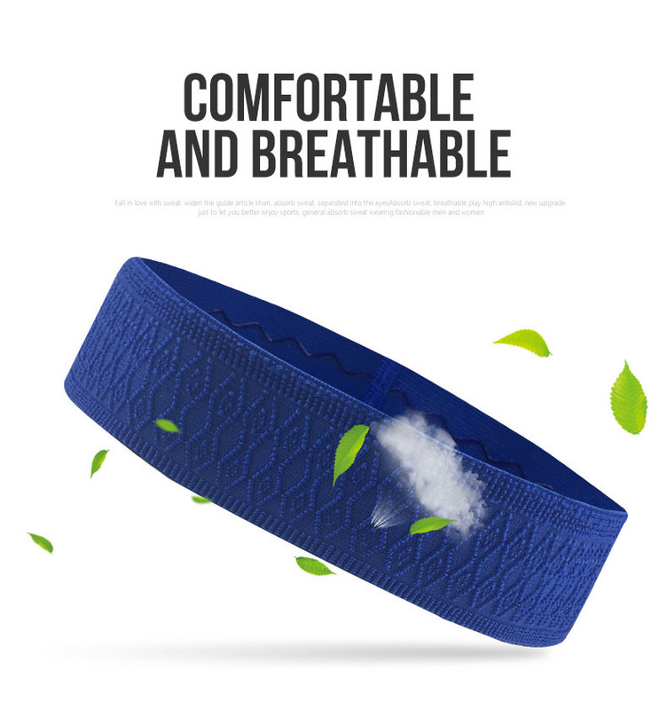 1 bucă elastică yoga alergare fitness bandă de transpirație bandă de transpirație benzi de păr benzi de cap pentru a preveni transpirația echipament sportiv