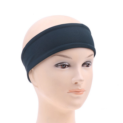 1PC Спортни ленти за коса за изпотяване на главата Фитнес зала Йога Дамски упражнения Тенис ракета Бадминтон Грип Разтегателни ленти за глава Спортно оборудване