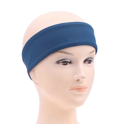 1PC Спортни ленти за коса за изпотяване на главата Фитнес зала Йога Дамски упражнения Тенис ракета Бадминтон Грип Разтегателни ленти за глава Спортно оборудване