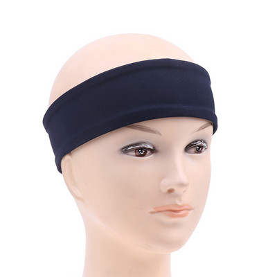 1PC Спортни ленти за коса за изпотяване на главата Фитнес зала Йога Дамски упражнения Тенис ракета Бадминтон Грип Разтегателни ленти за глава Спортно оборудване