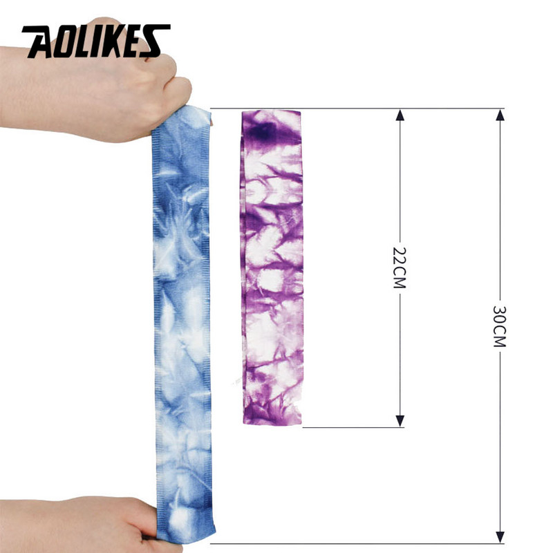 AOLIKES Tennise peapael Sport Higipaelad Elastne Pea Higiside Sörkimine Fitness Jõusaal Jooga Korvpall Juuksepaelad Libisemisvastased