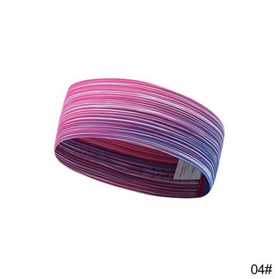 Neklizajuće trake za znojenje Traka za glavu Grip Tenis za jogu Košarka Trčanje Sport Atletsko trčanje Sportska znojnica Traka za kosu za kosu