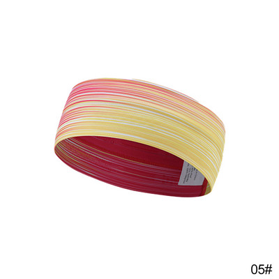 Neklizajuće trake za znojenje Traka za glavu Grip Tenis za jogu Košarka Trčanje Sport Atletsko trčanje Sportska znojnica Traka za kosu za kosu