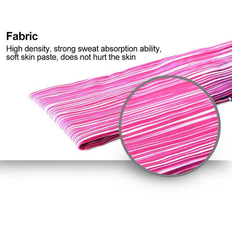 Neklizajuće trake za znojenje Traka za glavu Grip Tenis za jogu Košarka Trčanje Sport Atletsko trčanje Sportska znojnica Traka za kosu za kosu