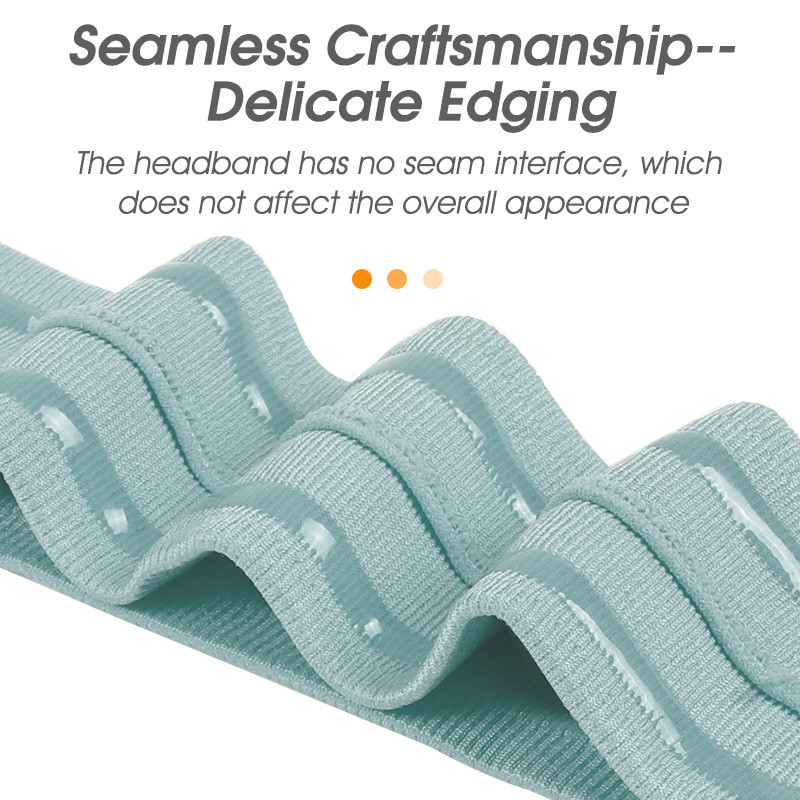 WEST BIKING libisemiskindel silikoonist higipael Teadusliku higistamisdisainiga juuksepael Hingav hubane spandex peapael Sport peakatted