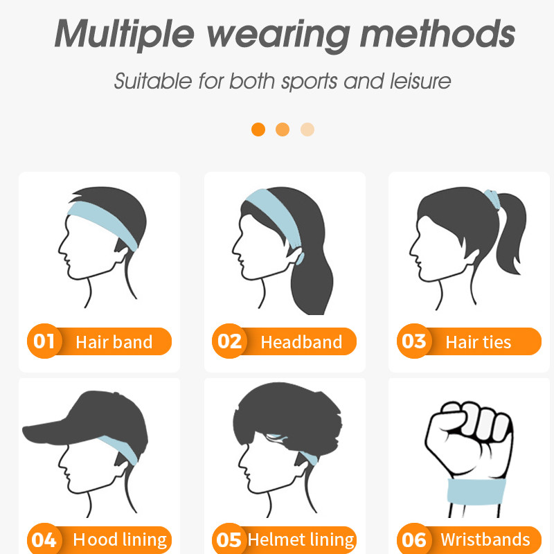 WEST BIKING libisemiskindel silikoonist higipael Teadusliku higistamisdisainiga juuksepael Hingav hubane spandex peapael Sport peakatted