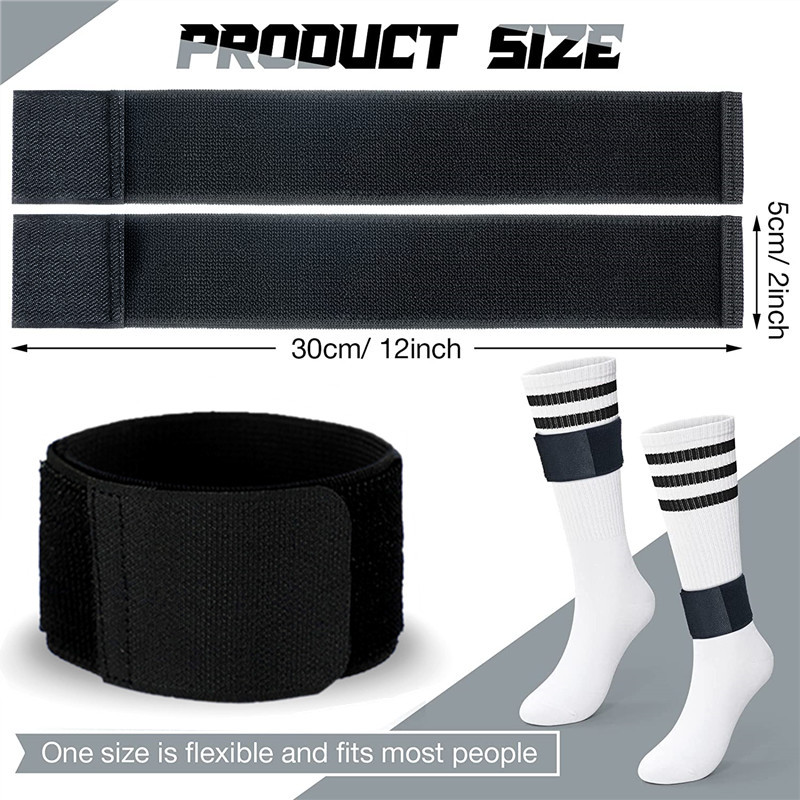 1 pár foci lábszárvédő pánt, állítható lábszárvédő, fix pánttal, csúszásgátló könnyű foci bokavédő gyerekeknek, ifjúsági labdarúgáshoz