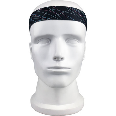 Befusy Ανδρικό Γυναικείο ιδρώτα που απομακρύνει την υγρασία Αντιολισθητικό Γυναικείο Γυμναστήριο γιόγκα Υψηλή ελαστική αθλητική ζώνη κεφαλής Unisex 6 χρωμάτων