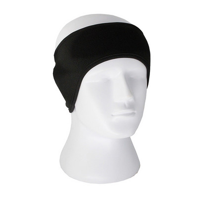 Топла поларена лента за пот Бягане Спортна форма Йога Еластична лента за глава Фитнес Колоездене Тенис Мека превръзка за коса Покривало за уши Забрадка за мъже Момиче