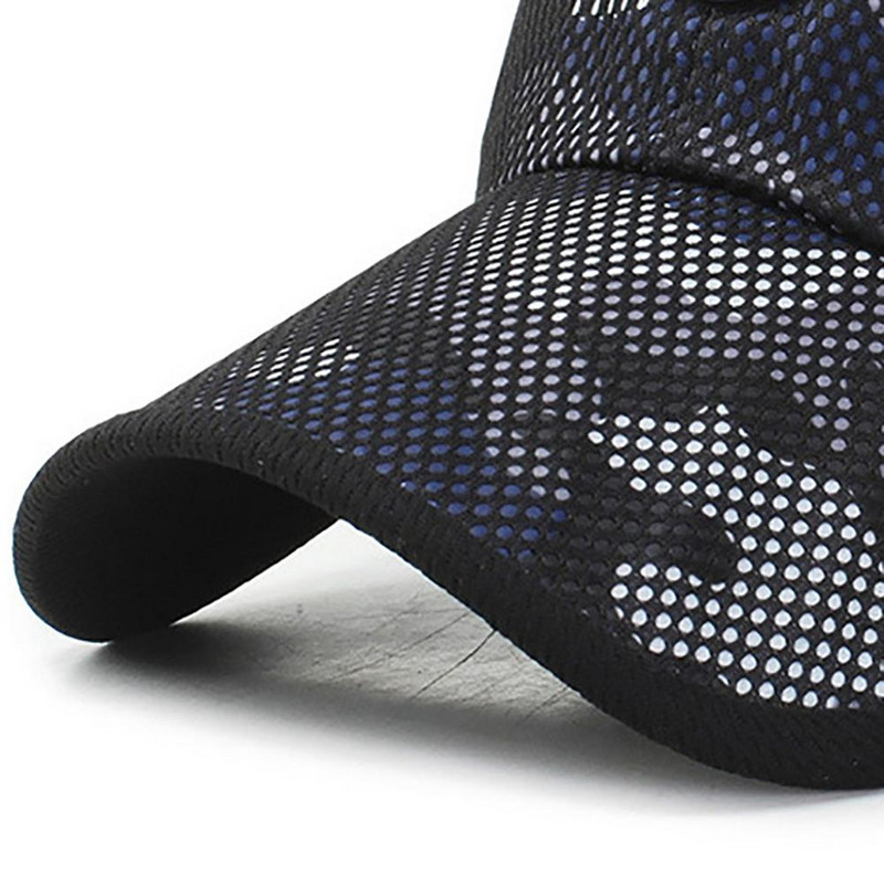 Pălării cu vizor de camuflaj pentru soare în aer liber, impermeabilă, ușoară, respirabilă, pălărie sport UPF50+, pălării de baseball cu răcire ultra subțire