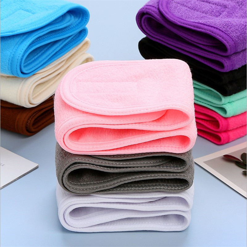 Női fejpánt Sport jóga Fitness Stretch izzadság izzadságszalag hajpánt Elasztikus fejpánt arcmosáshoz és szépségápolási fejfedőkhöz