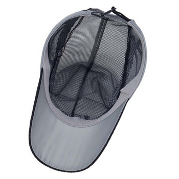 Καλοκαιρινό καπέλο για άνοιξη εξωτερικού χώρου για τρέξιμο Καπέλο μπέιζμπολ με αντηλιακό τρέξιμο Αθλητικό πλέγμα γρήγορου στεγνώματος αναπνεύσιμο ανδρικό γυναικείο καπέλο casual
