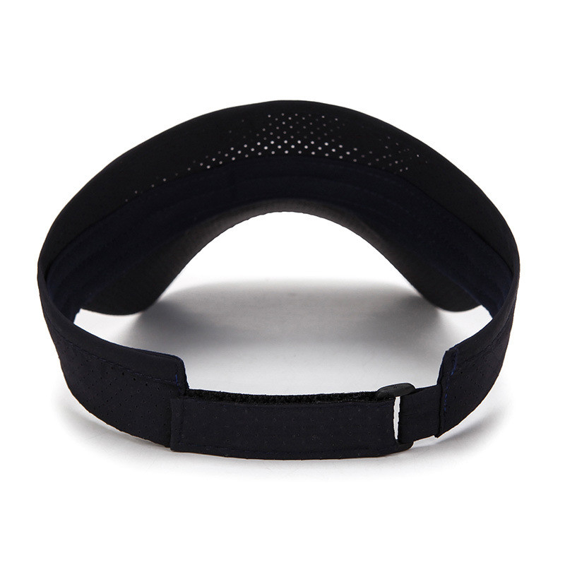 Nyári lélegző levegős napvédő sapka férfi női állítható napellenzővel UV védelem felső üres tömör sport tenisz golf futó napvédő sapka