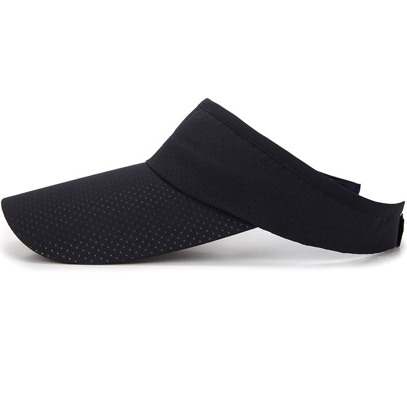 Nyári lélegző levegős napvédő sapka férfi női állítható napellenzővel UV védelem felső üres tömör sport tenisz golf futó napvédő sapka