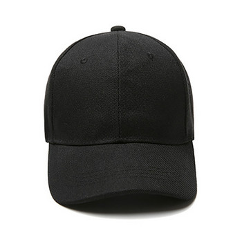 Черна шапка, бейзболна шапка, шапки с гръб, шапки с каскет, вталени ежедневни шапки Gorras, хип-хоп, татко, шапки, унисекс