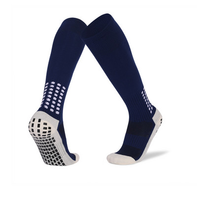 Új stílusú futballzokni kerek szilikon tapadókorong markolat csúszásgátló focizokni sport férfi női baseball rögbi zokni vastagítás