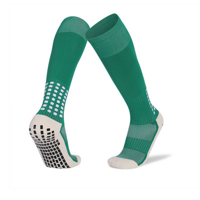 Új stílusú futballzokni kerek szilikon tapadókorong markolat csúszásgátló focizokni sport férfi női baseball rögbi zokni vastagítás