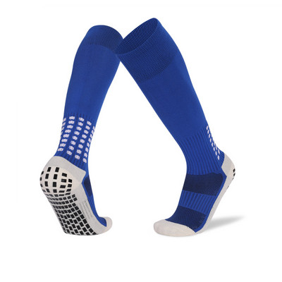 Új stílusú futballzokni kerek szilikon tapadókorong markolat csúszásgátló focizokni sport férfi női baseball rögbi zokni vastagítás