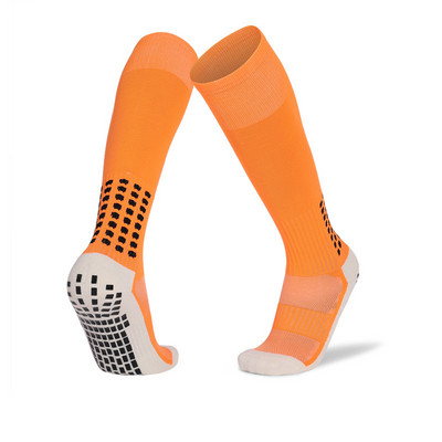 Új stílusú futballzokni kerek szilikon tapadókorong markolat csúszásgátló focizokni sport férfi női baseball rögbi zokni vastagítás