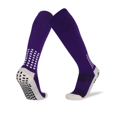 Új stílusú futballzokni kerek szilikon tapadókorong markolat csúszásgátló focizokni sport férfi női baseball rögbi zokni vastagítás