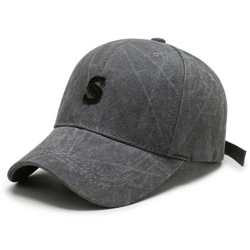 Μασίφ Γράμματα Sun Hat Κεντημένα Καπέλα Unisex Καπέλα μπέιζμπολ Ανδρικά Γυναικεία Εφηβικά Βαμβακερά καπέλα με κουλούρα