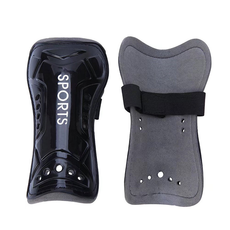 1 paar elastset sidet reguleeritav jalgpall säärekaitsmed täiskasvanutele lastele jalgpall säärekaitsmed jalavarrukad põlve toetavad padjad