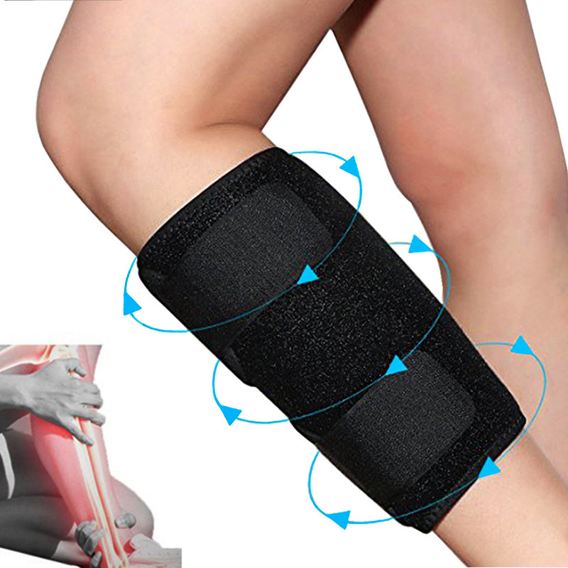 1-osaline kompressioon säärevarrukas, reguleeritav sääretugi spordijalgpall, jooksusäärised