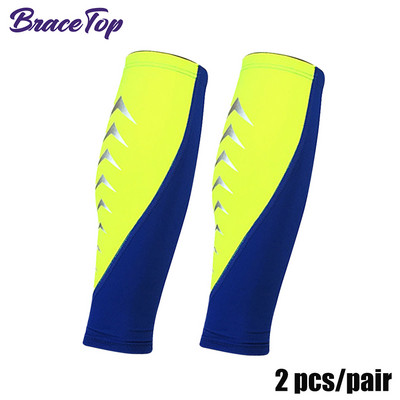BraceTop Încălzitoare de picioare Sport Colanți de compresie Alergare Drumeții Baschet Fotbal Maneci pentru picioare Ciclism Încălzitoare pentru picioare Siguranță sportivă