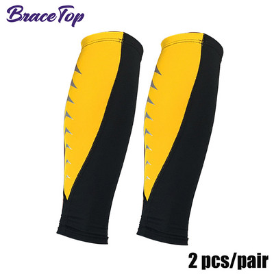 BraceTop Încălzitoare de picioare Sport Colanți de compresie Alergare Drumeții Baschet Fotbal Maneci pentru picioare Ciclism Încălzitoare pentru picioare Siguranță sportivă