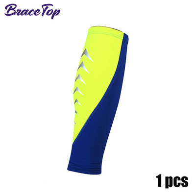 BraceTop Încălzitoare de picioare Sport Colanți de compresie Alergare Drumeții Baschet Fotbal Maneci pentru picioare Ciclism Încălzitoare pentru picioare Siguranță sportivă