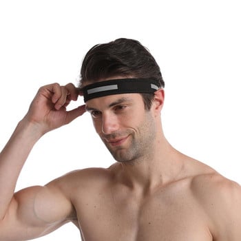 Sports Headband Reflective Sweat Absorbing for Workout Sports Unisex Adult